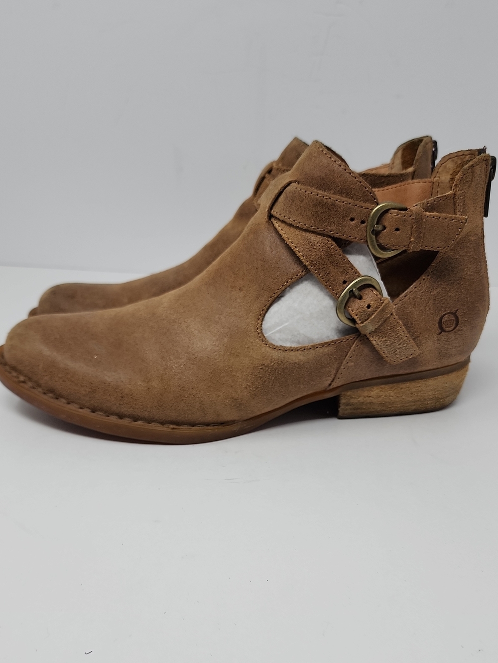 Born Leather Ankle Boots 10M